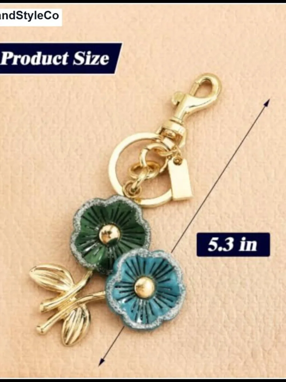 Bag Charm Purse Charm for Handbags with Lobster Clasp, Fade Resistant